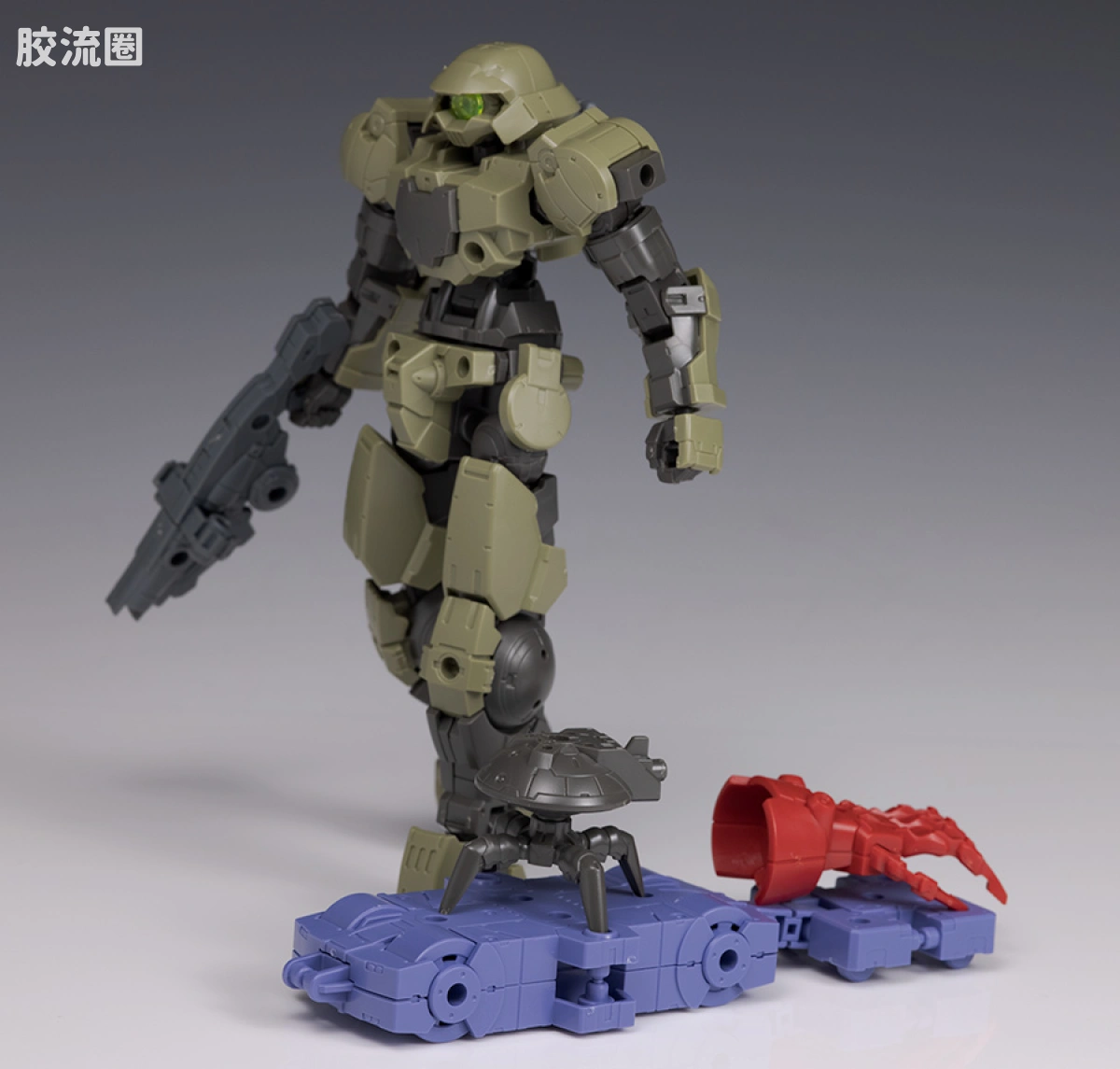 30MM 1/144 Extended Armament Vehicle EV-07 Exa Vehicle(太空载具ver.)[紫色] - 图片